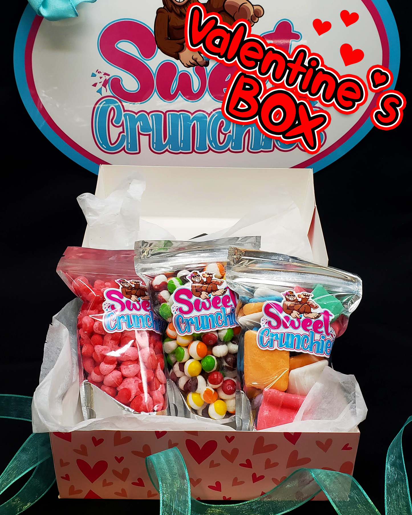 Valentine's Gift Box 3 Pkg Assortment - A Valentine's Celebration