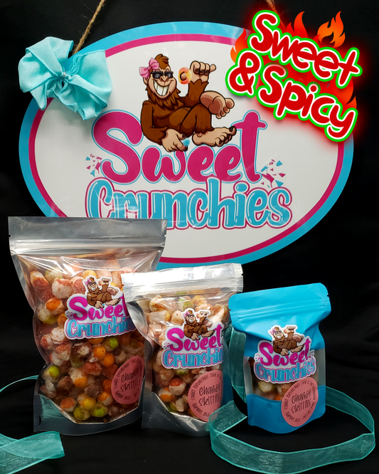 "Sweet & Spicy" Cosmic Crystal Crunchies - Freeze-Dried Rainbow Treats