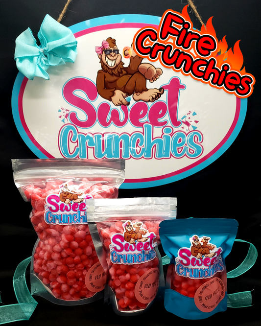 Fire Crunchies - Freeze-Dried Red Gems